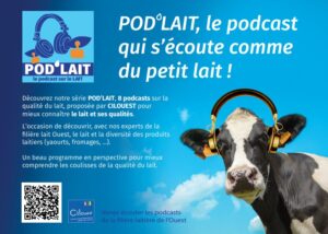 Podcasts de la filière laitière de l'Ouest